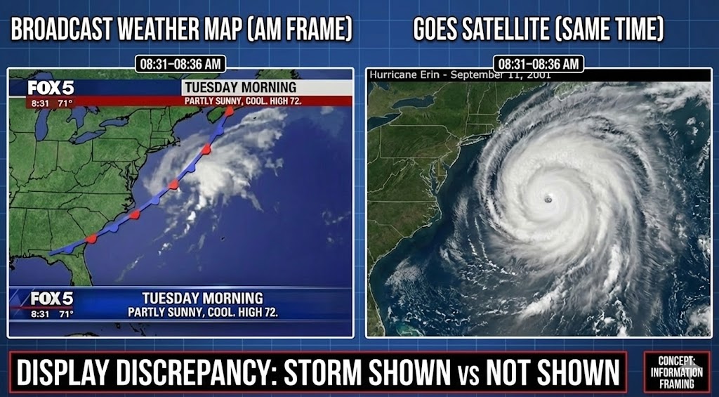 Schematic diagram illustrating silent Category 3 media filter and information de-emphasis protocol violation