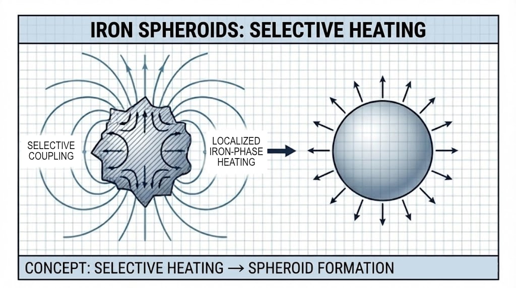 Diagram 37. Iron-rich sphere comparison.